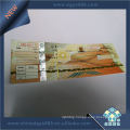 Factory Supply Hot Stamping Embossed Hologram Voucher